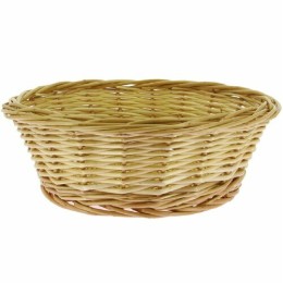 Corbeille ronde Naturys osier ø 30 x 10 cm - par 8