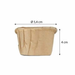 Caissette papier écru 10 cl - par 100