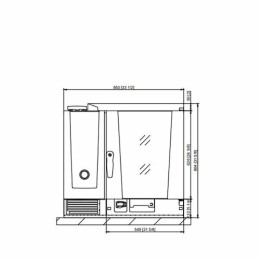 Four mixte iCombi Pro 6 niveaux GN 1/1 électrique