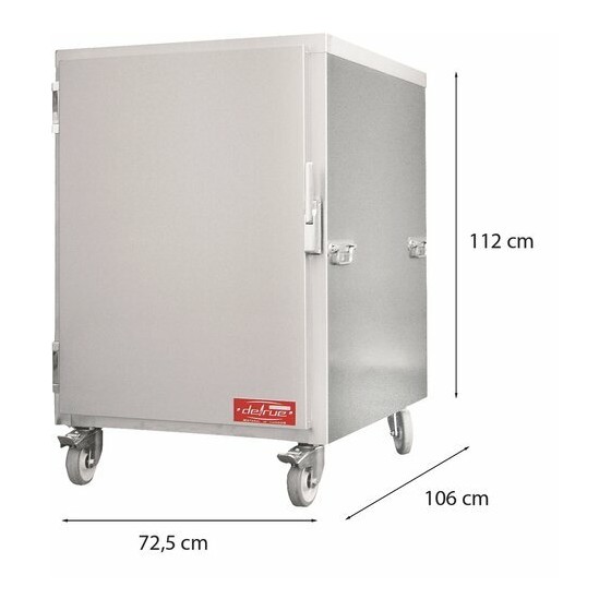 Chariot étuve traiteur ventilée 10 niveaux CT20V Delrue