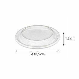 Couvercle Bowlipack PP transparent 100 et 130 cl - par 20