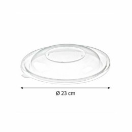 Couvercle PET pour saladier 1,4 L - par 100