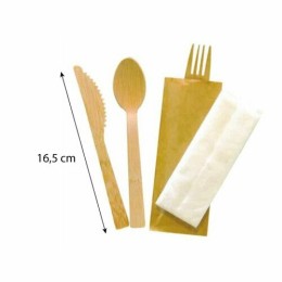 Kit couverts bambou 4 en 1 - par 100