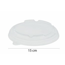 Couvercle transparent PET pour pot salade 500 ml et 780 ml - par 50