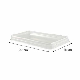 Couvercle transparent pour barquette à brochettes - par 240