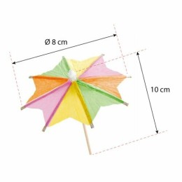 Pique en bois ombrelle ø 8 x 10 cm - par 144