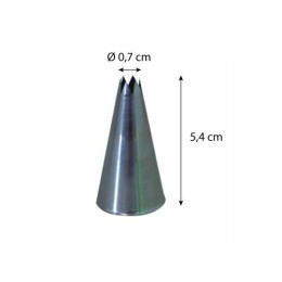 Douille cannelée C6 6 dents inox ø 0,6 cm