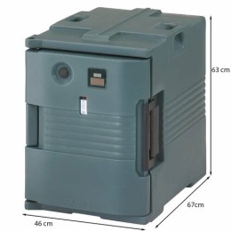 Conteneur chauffant ultra Pan Carrier UPCH4002 bleu ardoise