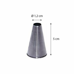 Douille unie inox ø 1,2 cm