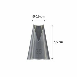 Douille Saint-Honoré inox ø 0,9 cm