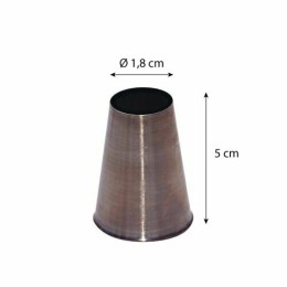 Douille unie inox ø 1,8 cm