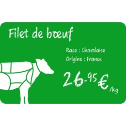 Cartes PVC vertes Edikio Access Flex et Duplex 8,56 x 5,4 cm - par 100