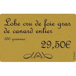 Cartes PVC or Edikio Access Flex et Duplex 8,56 x 5,4 cm - par 100