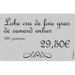 Cartes PVC argent Edikio Access Flex et Duplex 8,56 x 5,4 cm - par 100