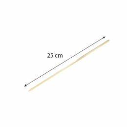 Pique à brochette hêtre 25 cm ø 3,8 mm - par 1000