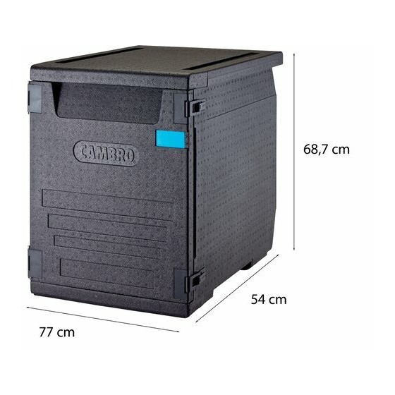 Conteneur isotherme Cam GoBox Cambro ouverture frontale 126 L