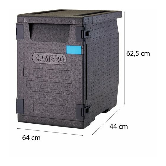 Conteneur isotherme Cam GoBox Cambro ouverture frontale 86 L