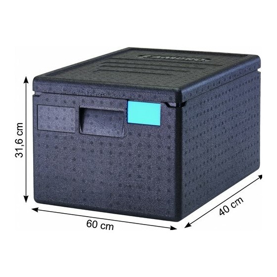 Conteneur isotherme Cam GoBox Cambro ouverture dessus 43 L