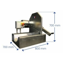 Trancheuse à poisson monophasée