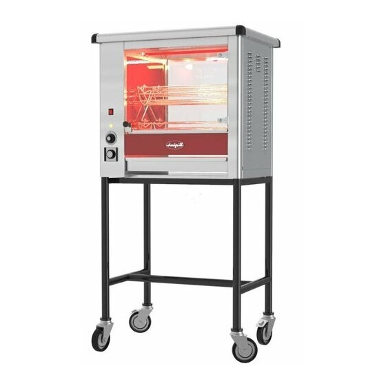 Chariot support AC1 pour rôtissoire RB12NE 72x 52 x 90 cm