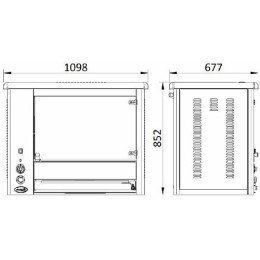 Rôtissoire nantaise 5 balancelles 24 volailles RB24