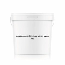 Saucisse oignon bacon - par 3 kg