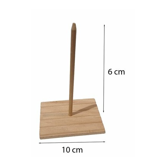 Pique à viande kebab bois de hêtre Ø 10 cm H 6 cm- par 50