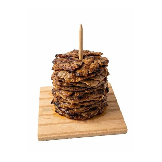 Pique à viande kebab bois de hêtre Ø 10 cm H 6 cm- par 50