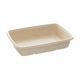 Barquette rectangulaire bagasse 950 ml - par 300