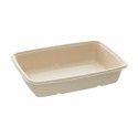 Barquette rectangulaire bagasse 950 ml - par 300