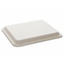 Couvercle pour plateau repas bagasse - par 50