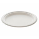 Assiette ronde bagasse ø 23 cm - par 50
