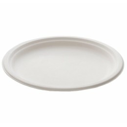 Assiette ronde bagasse ø 26 cm - par 50