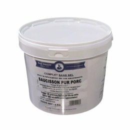 Complet saucisson pur porc sans sel Paul Nagot - par 2kg