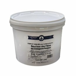 Complet saucisses des fêtes champignons Paul Nagot - par 3 kg