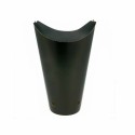 Coffret à frites carton refermable noir 660 ml - par 50