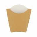 Étui à frites kraft brun 165 ml - par 200