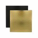 Carré carton or/noir 1100 g/m² 30 x 30 cm - par 50