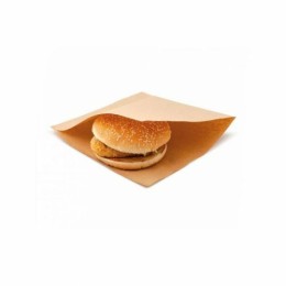 Sachet kraft brun ouvert 2 côtés 18 x 18,5 cm - par 100