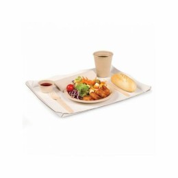 Plateau self-service carton micro-cannelure 38 x 29 cm - par 25