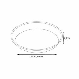 Moule de cuisson rond papier 13,8 x 2,1 cm - par 50