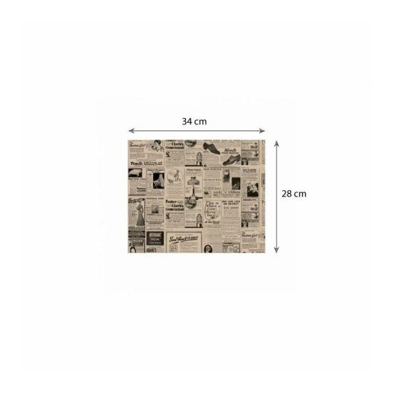 Papier ingraissable journal 32 g/m² feuilles 34 x 28 cm - par 1000