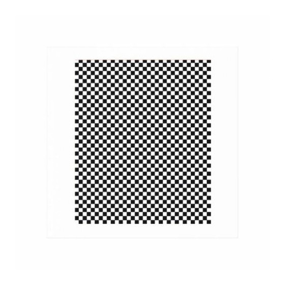 Papier ingraissable damier blanc noir 35 g/m² feuilles 38 x 31 cm - par 1000