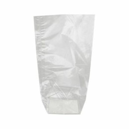Sachet plastique écorné fond carton 21 x 38,5 cm - par 100