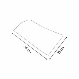 Sac sous vide lisse fond noir 90 microns 25 x 35 cm - par 100