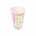 Gobelet boissons froides carton "Parole" 360 ml - par 100