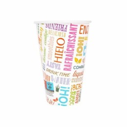 Gobelet boissons froides carton "Parole" 360 ml - par 100