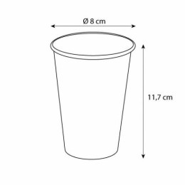 Gobelet boissons chaudes carton brun 300 ml - par 50