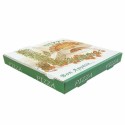 Boîte pizza carton à coins droits "Olives" 40 x 40 x 4 cm - par 100