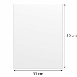 Papier ingraissable blanc 50 g/m² format 33 x 50 cm - par 10 kg
